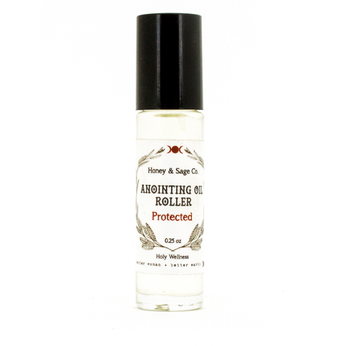 Anointing Oil: Protected, Anointing Oil - Honey & Sage 