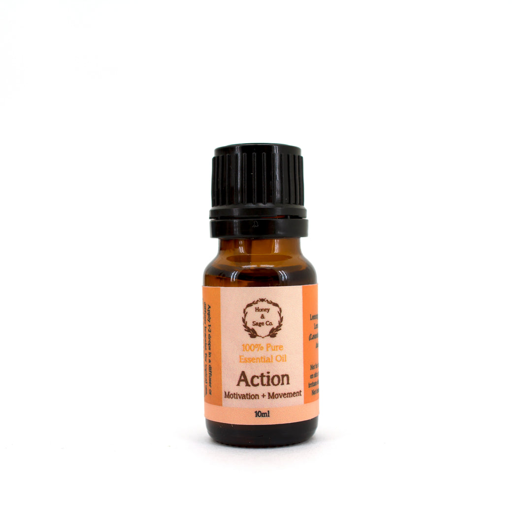 Essential Oil: Action Aromatherapy, Essential Oil - Honey & Sage 