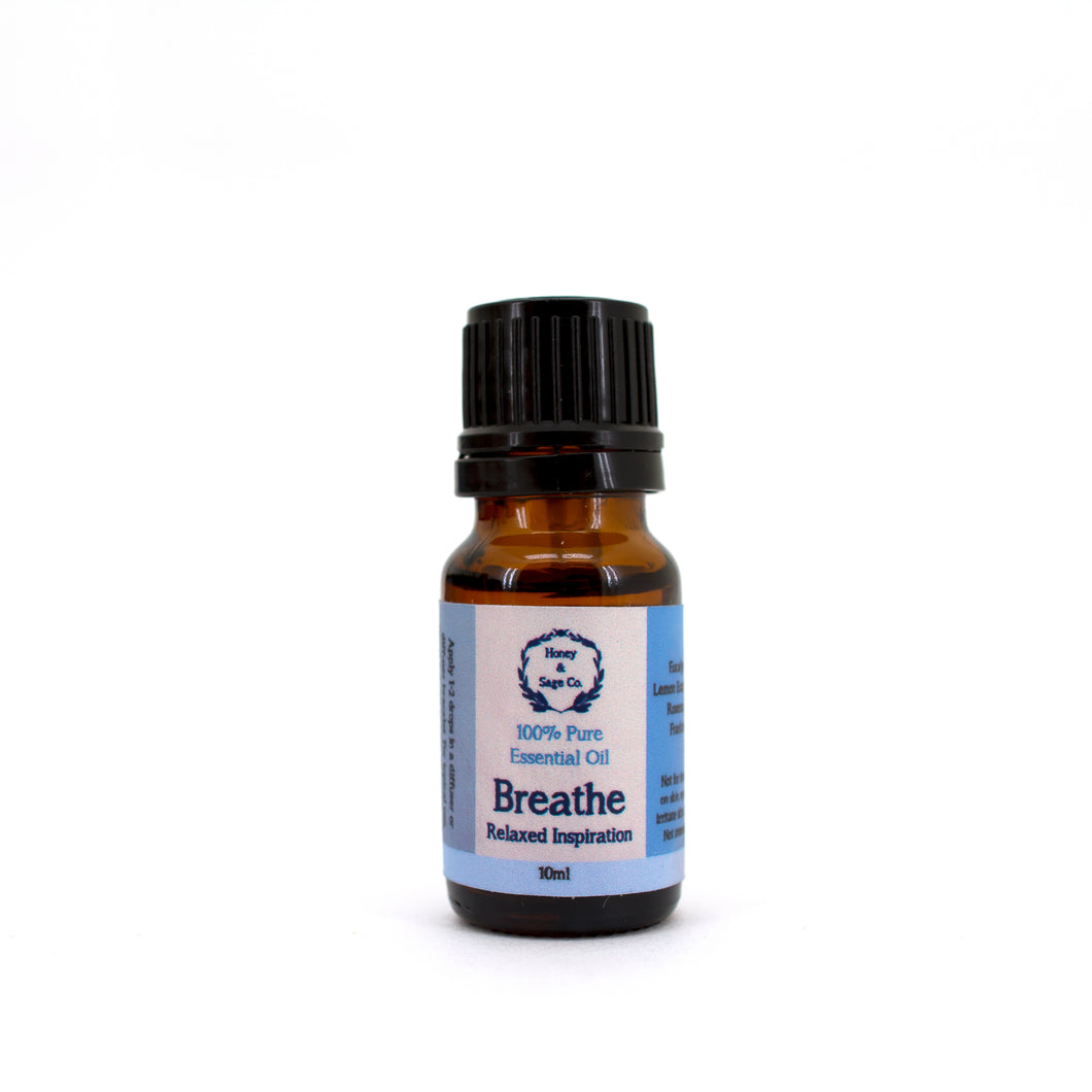 Essential Oil: Breathe Aromatherapy, Essential Oil - Honey & Sage 