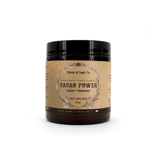 Cacao Power: Stress Support Tonic, Wellness - Honey & Sage 