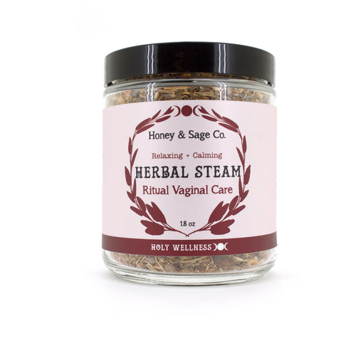 Herbal Steam: Ritual Vaginal Care, Herbal Steam - Honey & Sage 