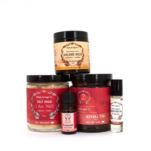Immune Support Care Package, Care Package - Honey & Sage 